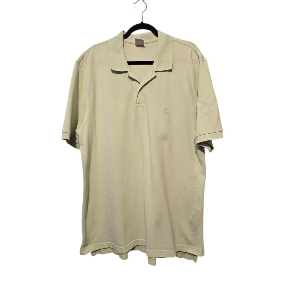 Vtg 90s Y2K Brooks Brothers Polo Mens XL Green Original Fit Cotton Performance